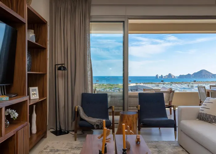 Apartamento Luxury With Ocean View, Balcony, And Pool